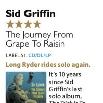 Sid Griffin - From Grape To Raisin Review Mojo