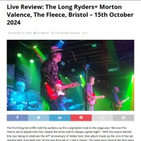 The Long Ryders Native Sons Tour Review Americana UK